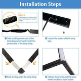 Modern RGB LED Corner Rod Standing Floor Lamp- EU, US Plug_8