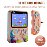 G5 Retro Game Console with 500 Built-in Nostalgic Games- USB Charging_2