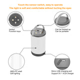 LED Touch Sensor Dimmable Table Lamp Baby Room Night Light- USB Charging_2