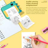 USB Rechargeable Children's Instant Thermal Print Toy Camera_7