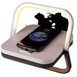 2-in-1 Folding Wireless Charger and Desktop LED Lamp-USB Interface
