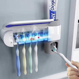 Antibacterial disinfection UV toothbrush holder_1