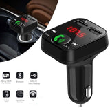 3-in-1 Car Wireless Car Bluetooth FM Transmitter_4