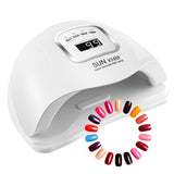 120W LED UV Nail Gel Dryer Curing Lamp_5