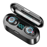 F9 Bluetooth 5.0 TWS LED Button Wireless Earphones_0