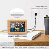 LCD Display Weather Station Alarm Clock_7
