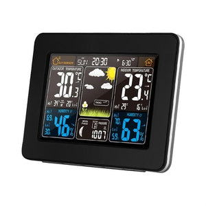 LCD Display Weather Station Alarm Clock_0