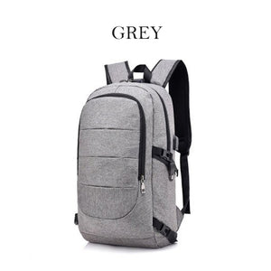 Waterproof Laptop Backpack with USB Port, Anti-theft_3