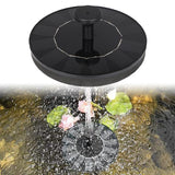 Environmental Friendly Solar Powered Decorative Fountain Birdbath Pump_3