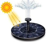 Environmental Friendly Solar Powered Decorative Fountain Birdbath Pump_4