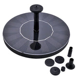 Environmental Friendly Solar Powered Decorative Fountain Birdbath Pump_8