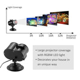 2 in 1 Christmas Holiday Projector Lights with Ocean wave Light 16 Film Options_9