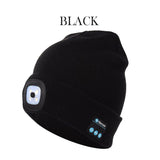 Bluetooth Music Knitted Hat with LED Lamp Cap_7
