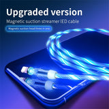 Fast Charging LED Magnetic USB Type C Cable for iPhone and Android_6