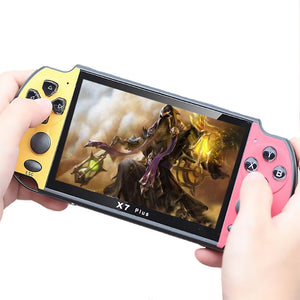 X7 PLUS Game 4.3-inch Dual Joystick 8 Emulator GBA Arcade non-X7 Handheld- USB Charging_0