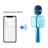 New DS 878 Wireless Bluetooth Microphone with Built-in HIFI Speaker For iPhone and Android_3