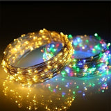 Waterproof Outdoor Solar LED Strip Mini String Lights 10M_2