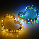 Waterproof Outdoor Solar LED Strip Mini String Lights 10M_4