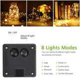 Waterproof Outdoor Solar LED Strip Mini String Lights 10M_16