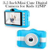 3.5 Inch Mini Cute Digital Camera for Kids 12MP 1080PHD Photo Video Camera_5