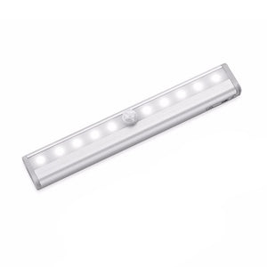 LED Night Light 6/10 LED Human Body Induction Detector for Home Bed Kitchen Cabinet- USB Charging_0