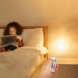 3 Remote Control Closet Wardrobe Cabinet Bedside Emergency LED Battery Operated Night Light_9