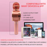 Wireless Bluetooth Microphone with Large Speaker and LED Lights- USB Charging_8