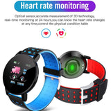 Bluetooth Smartwatch Blood Pressure Monitor Unisex and Fitness Tracker- USB Charging_7