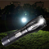 Waterproof Zoomable LED Ultra Bright Torch T6 Camping  Bicycle Flash Light- Battery Operated_3