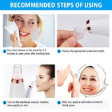 6 Nozzle Electric Vacuum Suction Blackhead Remover Pore Deep Cleaner for Face and Nose_12