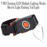 USB Charging LED Multiple Lighting Modes Bicycle Light Flashing Tail Light Rear Warning Bicycle Lights_12