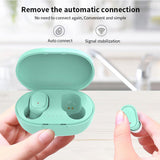Wireless Headphones Stereo Headset Mini Earbuds with Mic- USB Charging_13
