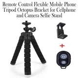 Remote Control Flexible Mobile Phone Holder Tripod Octopus Bracket for Cell Phone and Camera Selfie Stand_10