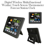 Digital Wireless Colored Weather Clock Creative Thermometer Forecast Station- USB Interface_10