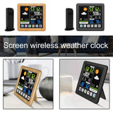 Digital Wireless Colored Weather Clock Creative Thermometer Forecast Station- USB Interface_6