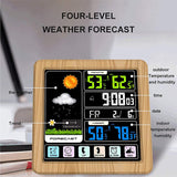 Digital Wireless Colored Weather Clock Creative Thermometer Forecast Station- USB Interface_8