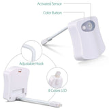 Smart Motion Sensor Toilet Seat Night Light in 8 Colors- Battery Operated_4