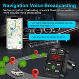 Wireless Bluetooth FM Transmitter Hands-free Car Kit MP3 Audio Music Player Dual USB Radio Modulator and 2.1A USB Charger_9