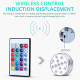 10/13 Lights Remote Controlled LED Diving Light with Magnetic Suction Cup- Battery Operated_14