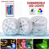 10/13 Lights Remote Controlled LED Diving Light with Magnetic Suction Cup- Battery Operated_13