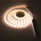 LED Waterproof Motion Sensor Light Dual Power Supply Lamp with Light Bar_13