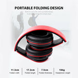 Wireless Bluetooth Rechargeable LED Sports and Gaming Headset_7