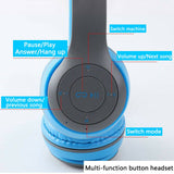 Bluetooth Folding Stereo Headset for Music Gaming- USB Charging_12