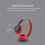 Bluetooth Folding Stereo Headset for Music Gaming- USB Charging_3