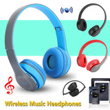Bluetooth Folding Stereo Headset for Music Gaming- USB Charging_7