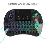 2 in 1 USB Rechargeable Wireless Miniature Backlit Mouse and QWERTY Keyboard_6