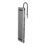 10-in-1 Type-C USB Hub Docking Station USB 3.0 to HDMI/Network Port/VGA/PD Expansion_1