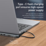 10-in-1 Type-C USB Hub Docking Station USB 3.0 to HDMI/Network Port/VGA/PD Expansion_7