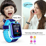 Q12 Life Waterproof SOS USB Rechargeable Smartwatch for Children iOS and Android Ready_17