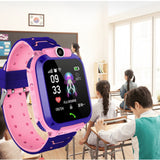 Q12 Life Waterproof SOS USB Rechargeable Smartwatch for Children iOS and Android Ready_8